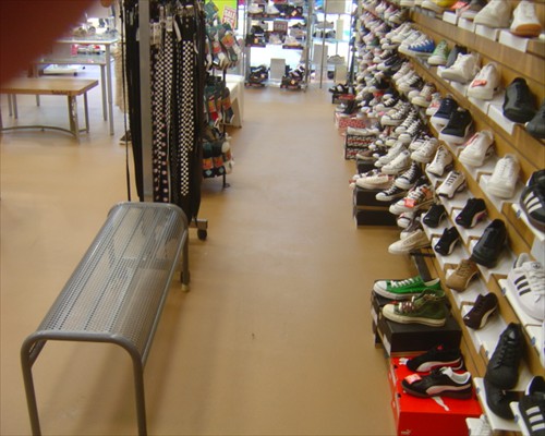 Hard Wearing Poured Rubber Retail Flooring Harrogate