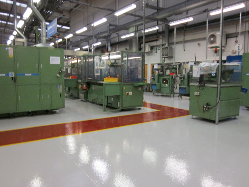 Solvent free industrial epoxy floor paint County Durham