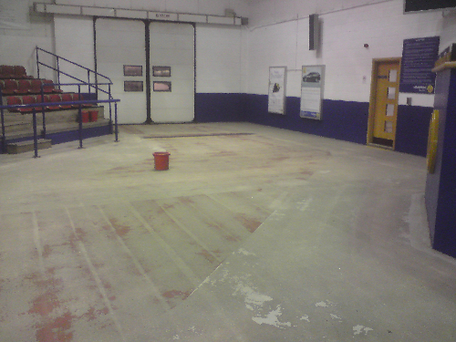 Dust free concrete floor grinding Newcastle Upon Tyne