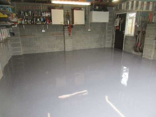 Resin Garage Flooring Hexham Northumberland