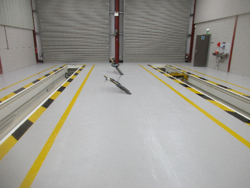 Garage Workshop Floor Painters Northumberland