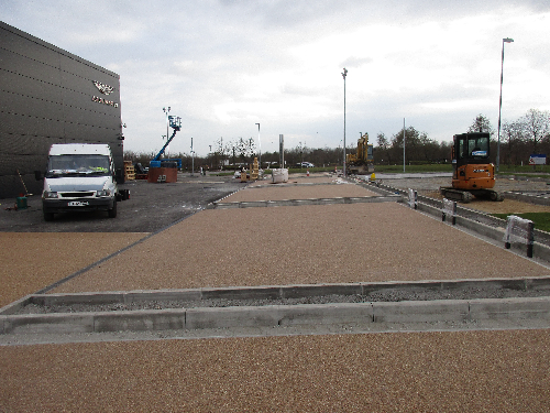 Newcastle Upon Tyne Aston Martin exterior resin floor Newcastle Upon Tyne Aston Martin exterior resin floor
