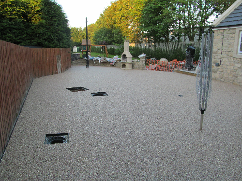 Commercial Resin Patio Sunderland North East England Commercial Resin Patio Sunderland North East England