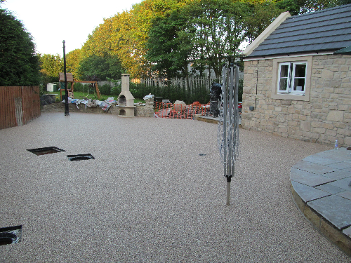 Gravel floor screeds London Gravel paving screeds