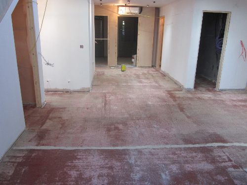 Prepared concrete substrate Carlisle Cumbria Prepared concrete substrate Carlisle Cumbria