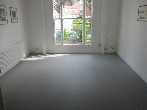 Residential poured resin floors Kensington London