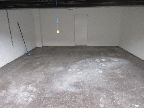 Primed concrete substrate prior installation Durham