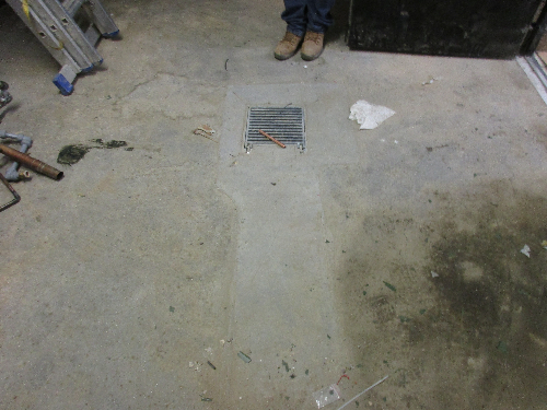 Defective floor surface Mcdonalds Silverlink Newcastle Defective floor surface Mcdonalds Silverlink Newcastle