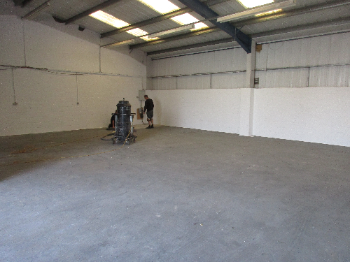 Concrete Substrate prior to Resin Flooring installation Concrete Substrate prior to Resin Flooring installation