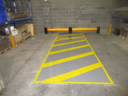 Warehouse Line Demarcation Gateshead Tyne and Wear Warehouse Line Demarcation Gateshead Tyne and Wear