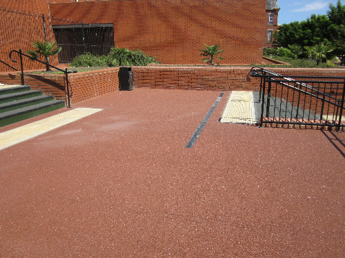 Resin bound surfacing Hartlepool civic centre Resin bound surfacing Hartlepool civic centre