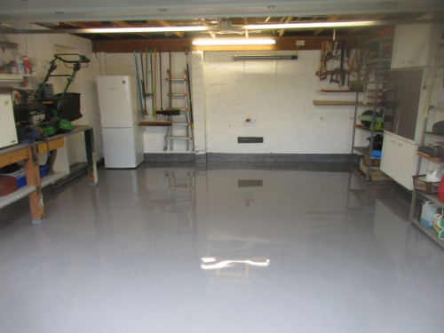 Resin Garage Flooring Morpeth Northumberland 