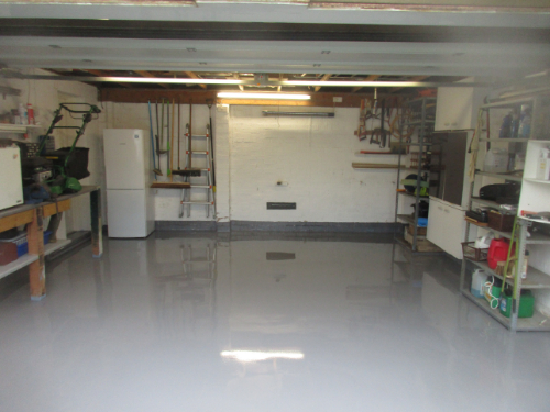 High Gloss Garage Floors Morpeth North East England