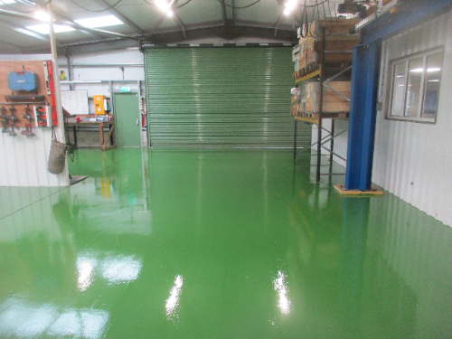 Workshop Floor Painting Specialists Harrogate 