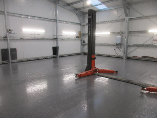 Garage Workshop Floor Painters Newcastle Upon Tyne