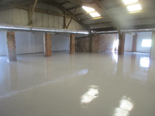 Workshop Floor Painting Specialists Middlesbrough