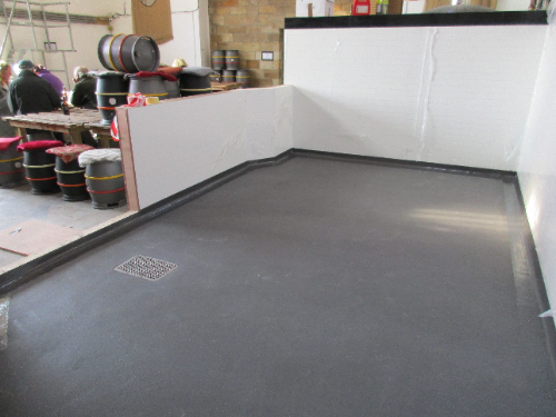 Polyurethane Floor Screed Whitby Brewery Polyurethane Floor Screed Whitby Brewery