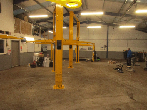 Garage Floor County Durham Prior to Epoxy Installation