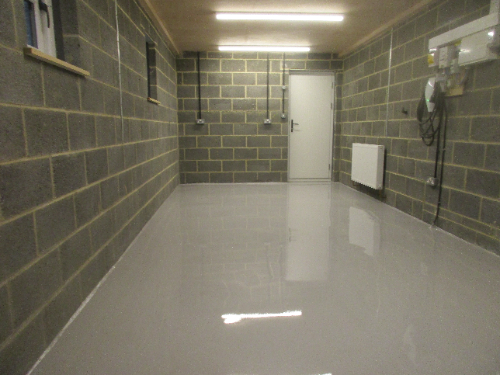 Epoxy Garage Flooring Installation Northumberland