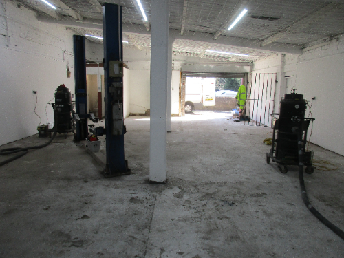 Workshop Floor Prior to Resin Installation Newcastle Workshop Floor Prior to Resin Installation Newcastle