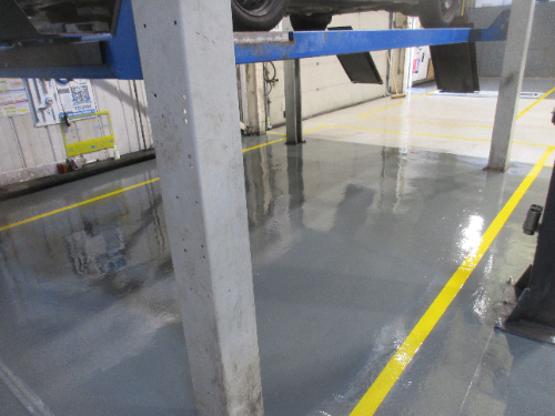 Specialist MOT Bay Flooring North East England Specialist MOT Bay Flooring North East England