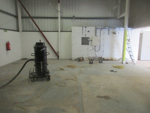 Substrate Prior to Installation of Epoxy Coatings Substrate Prior to Installation of Epoxy Coatings