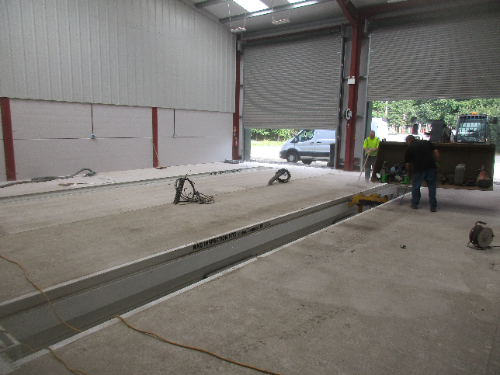 Workshop Floor Prior Epoxy Installation Northumberland Workshop Floor Prior Epoxy Installation Northumberland