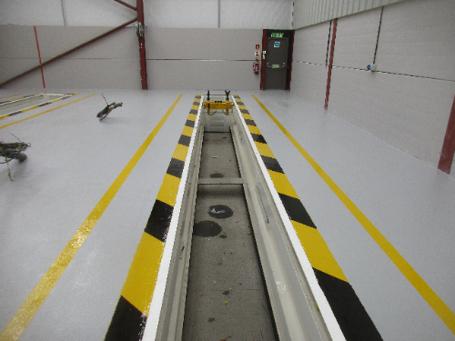 Garage Workshop Floor Painting Northumberland Garage Workshop Floor Painting Northumberland