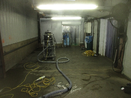 Concrete Substrate prior to Resin Flooring Installation