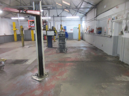 Concrete substrate prior to Epoxy installation Selby Concrete substrate prior to Epoxy installation Selby