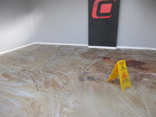 The Substrate Prior to Epoxy Flooring Installation