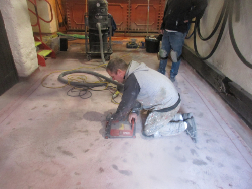 Dust Free floor Preparation Masham North Yorkshire