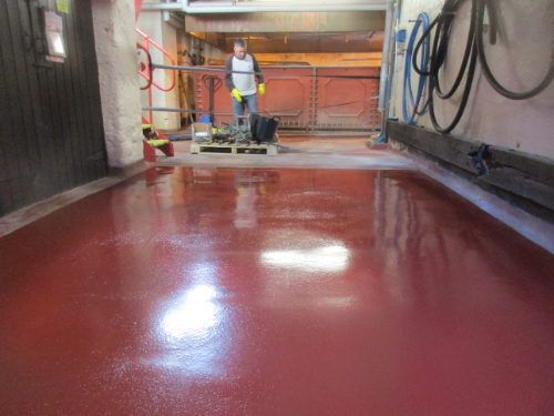 Polyurethane Flooring Theakstons Brewery Masham