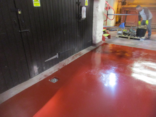 Drinks Industry Resin Flooring Masham North Yorkshire