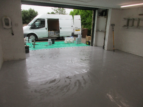 Epoxy Garage Floor Coating Haydon Bridge Northumberland