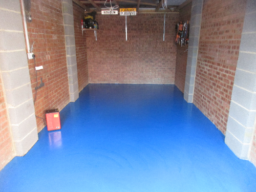 Epoxy Scratch Coat in Garage at Thirsk North Yorkshire Epoxy Scratch Coat in Garage at Thirsk North Yorkshire