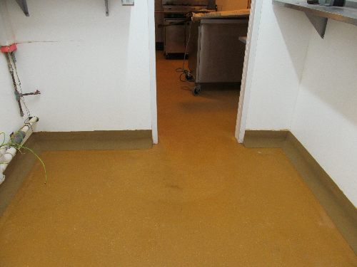 Polyurethane flooring and coved skirting Tyne and Wear
