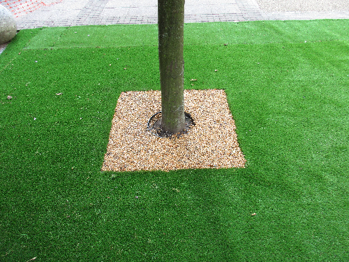 Resin bound tree pit surfacing Newcastle Upon Tyne 
