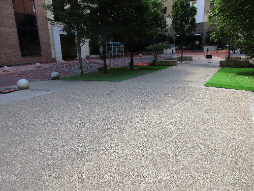 Resin Bonded Paving Scotswood Road Newcastle Upon Tyne