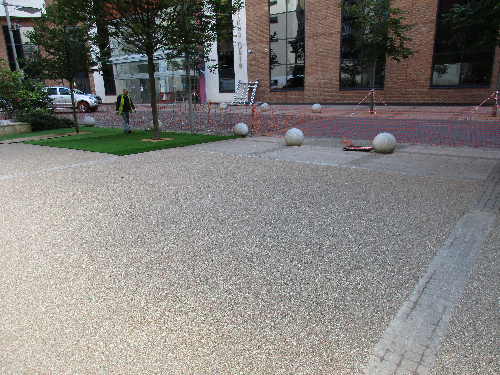 Exterior resin surfaces Newcastle Upon Tyne Jurys Inn