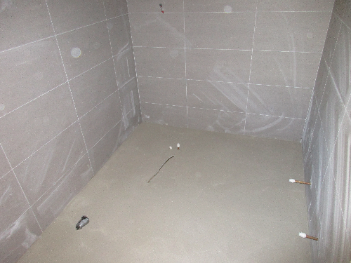 Micro screed sealed and waxed concrete flooring