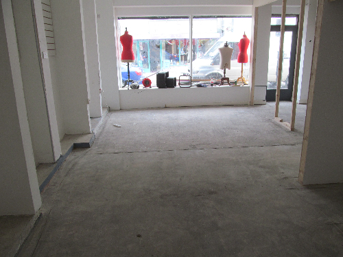 Dust free concrete grinding prior to floor installation Dust free concrete grinding prior to floor installation