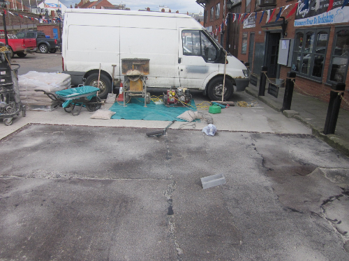 Prepared and primed concrete substrate Bridlington Prepared and primed concrete substrate Bridlington