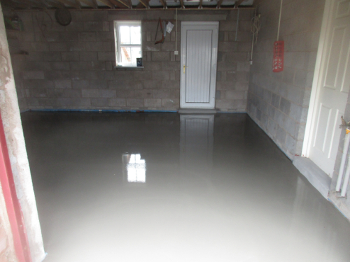 Domestic Garage Floor Screeds Gamblesby Penrith Cumbria