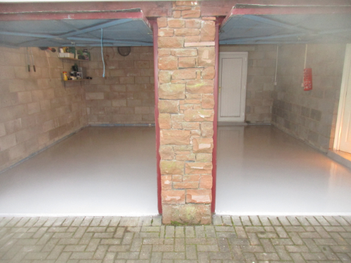 Domestic Garage Flooring Gamblesby Penrith Cumbria