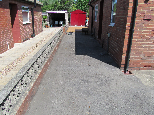 Resin exteriors gravel floor screeds Sunderland South