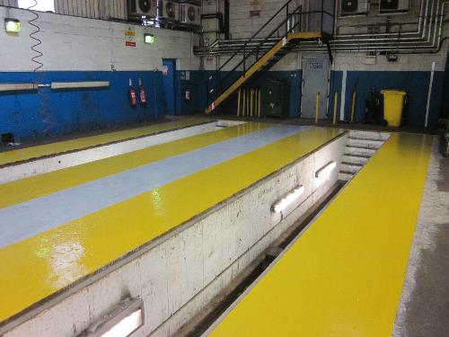 Factory floor coatings Gateshead Tyne and Wear
