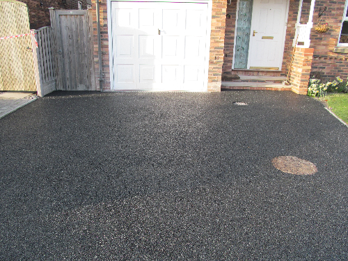 Decorative resin exteriors London gravel floor screeds