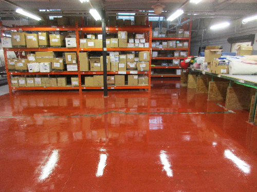 Epoxy Primer applied to Concrete Substrate Cumbria