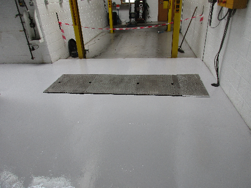 Garage Floor Coatings Land Rover Newcastle Upon Tyne